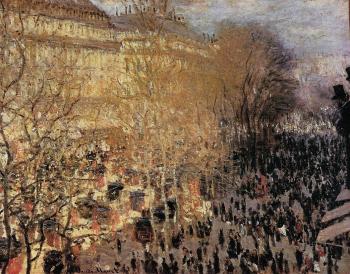 Claude Oscar Monet : The Boulevard des Capuchine